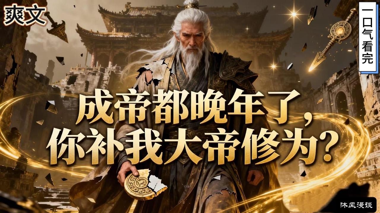 完结《成帝都晚年了，你补我大帝修为？》帝玄穿越玄幻世界，一生征战，败尽世间天骄。成帝之后，独战各大禁区，镇压一个时代，万族共尊！#動漫 #穿越#有声漫画#爽文#玄幻 #无敌