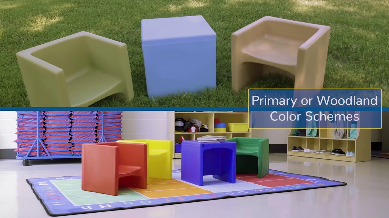 children's factory cube chair