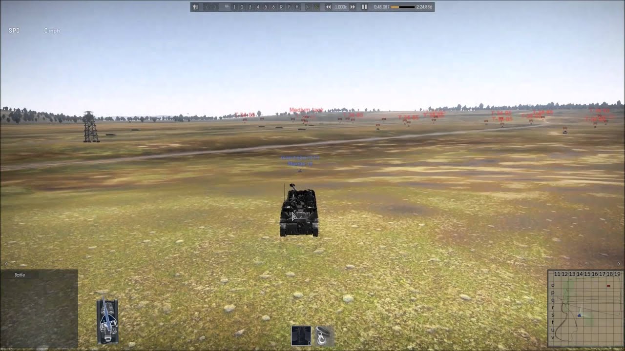 War Thunder gun sight and tank moving after shooting YouTube