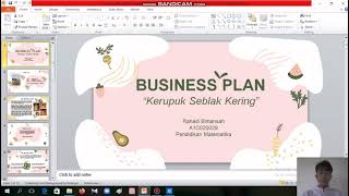 Presentasi Proposal Business Plan “Kerupuk Seblak Kering”