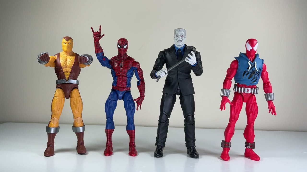 Marvel Legends Spiderman wave Tombstone Review - YouTube