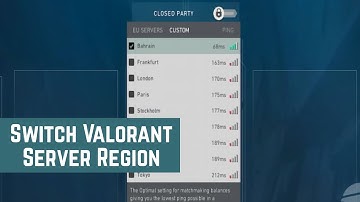 Switch Valorant Server Region Correctly (2025 UPDATED GUIDE)