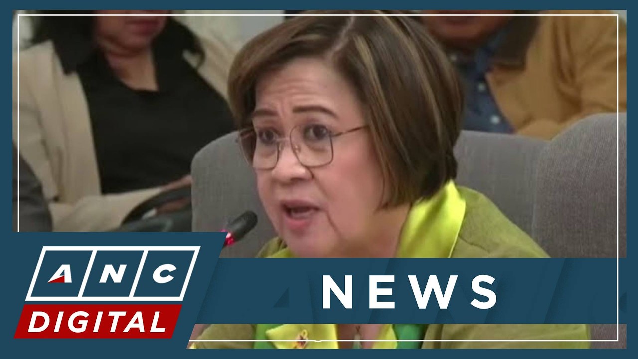 'Ang 3rd ground pinakamalakas': De Lima on impeach claim Marcos involved in kickback scheme | ANC