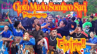 Janturan ekstrim full atraksi Ebeg Cipto Mudo Sombro Sari live Medana Donosari Sruweng Kebumen