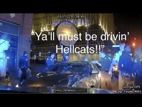 BMW Going 132mph Flees From Georgia State Patrol Through Downtown Atlanta | High Speed Chase and PIT