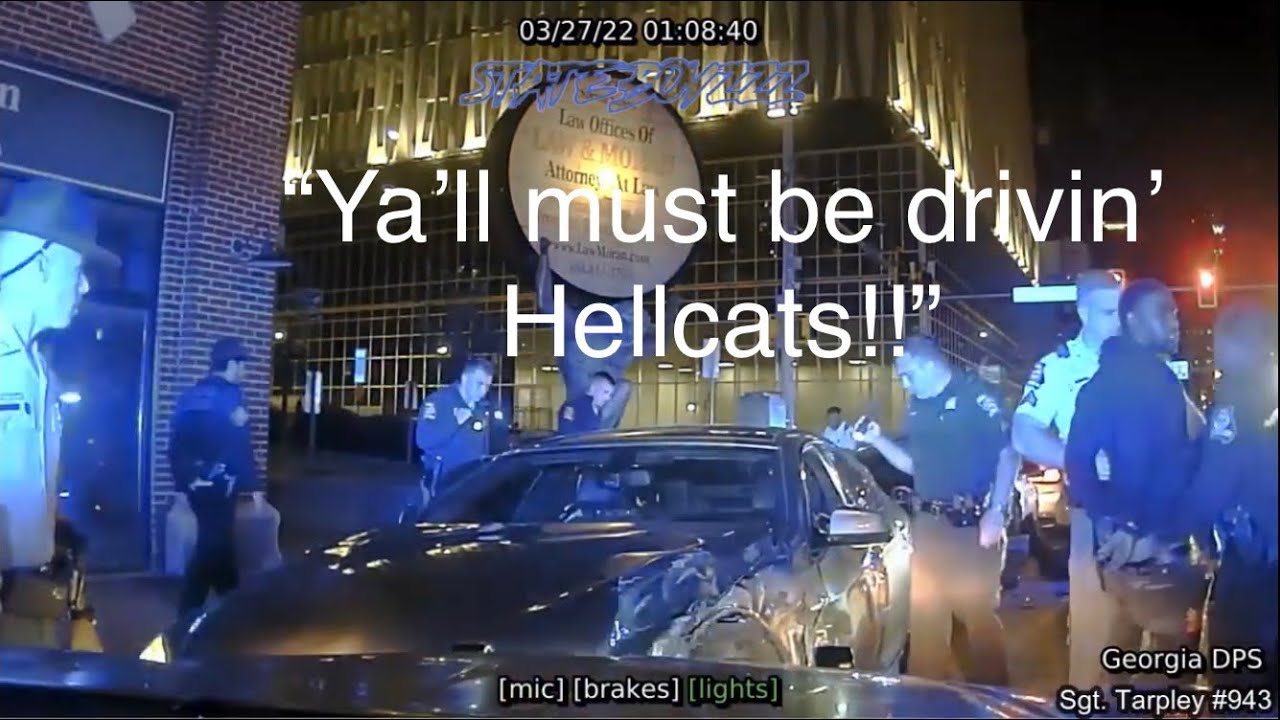 BMW Going 132mph Flees From Georgia State Patrol Through Downtown Atlanta | High Speed Chase and PIT