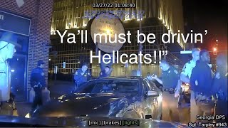 BMW Going 132mph Flees From Georgia State Patrol Through Downtown Atlanta | High Speed Chase and PIT