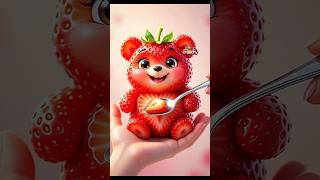 Cutest Fruit ASMR Ever🍓3D Animation |So Relaxing & Funny #asmr #asmrfood #satisfyingvideo #3d #short