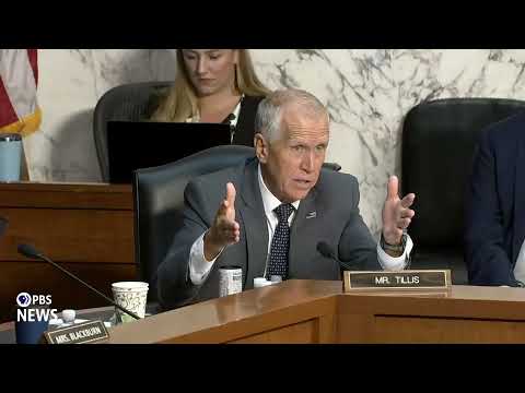 WATCH: Sen. Tillis questions FBI Director Kash Patel in oversight hearing