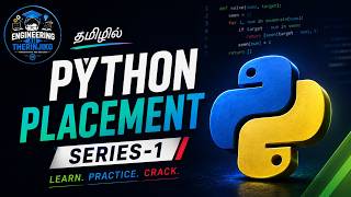 Python Placement Series-1 | Complete Guide for Engineering Students | @Engineering Ah Therinjiko