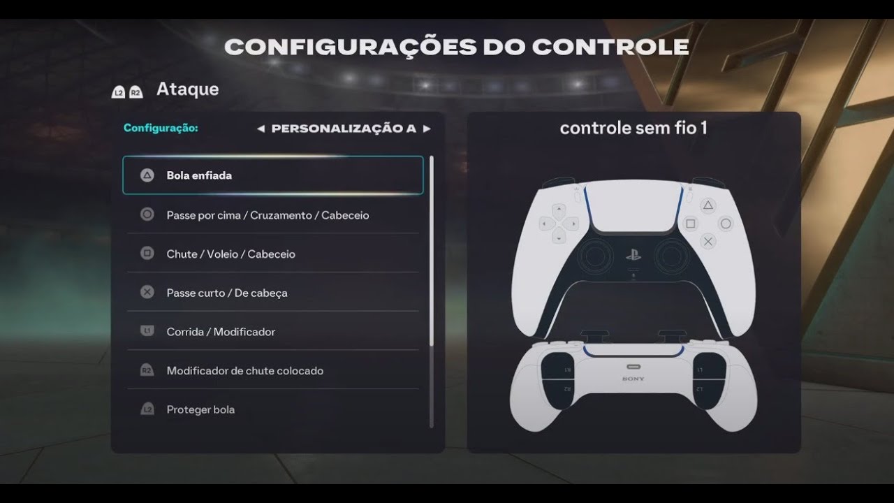 #05 - EA FC 26 - PS5 - CONFIGURAÇÃO CONTROLE ESTILO DO PES -19/09/25