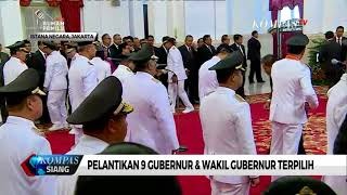 Pelantikan 9 Gubernur-Wakil Gubernur Terpilih