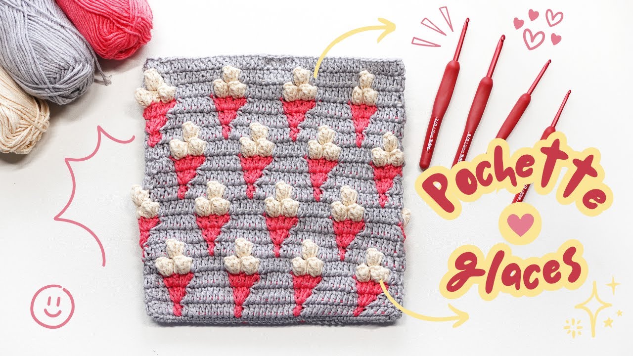 【MAISON LABICHE】Crocheted Stefanik Pouch ✨CROCHET POUCH