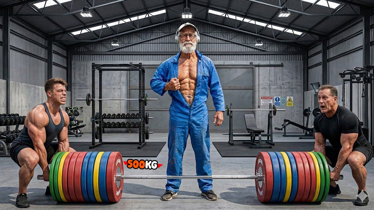 They Laughed at the Old Guy… Then He Lifted THIS!