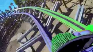 The Joker Media Day Real POV HD Six Flags Discovery Kingdom RMC Roller Coaster Hybrid NEW FOR 2016