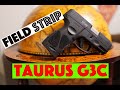 Taurus G3c Field Strip