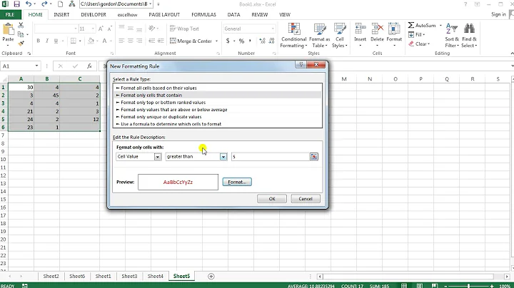 How to Change the Font Color Based on Cell Value in Excel