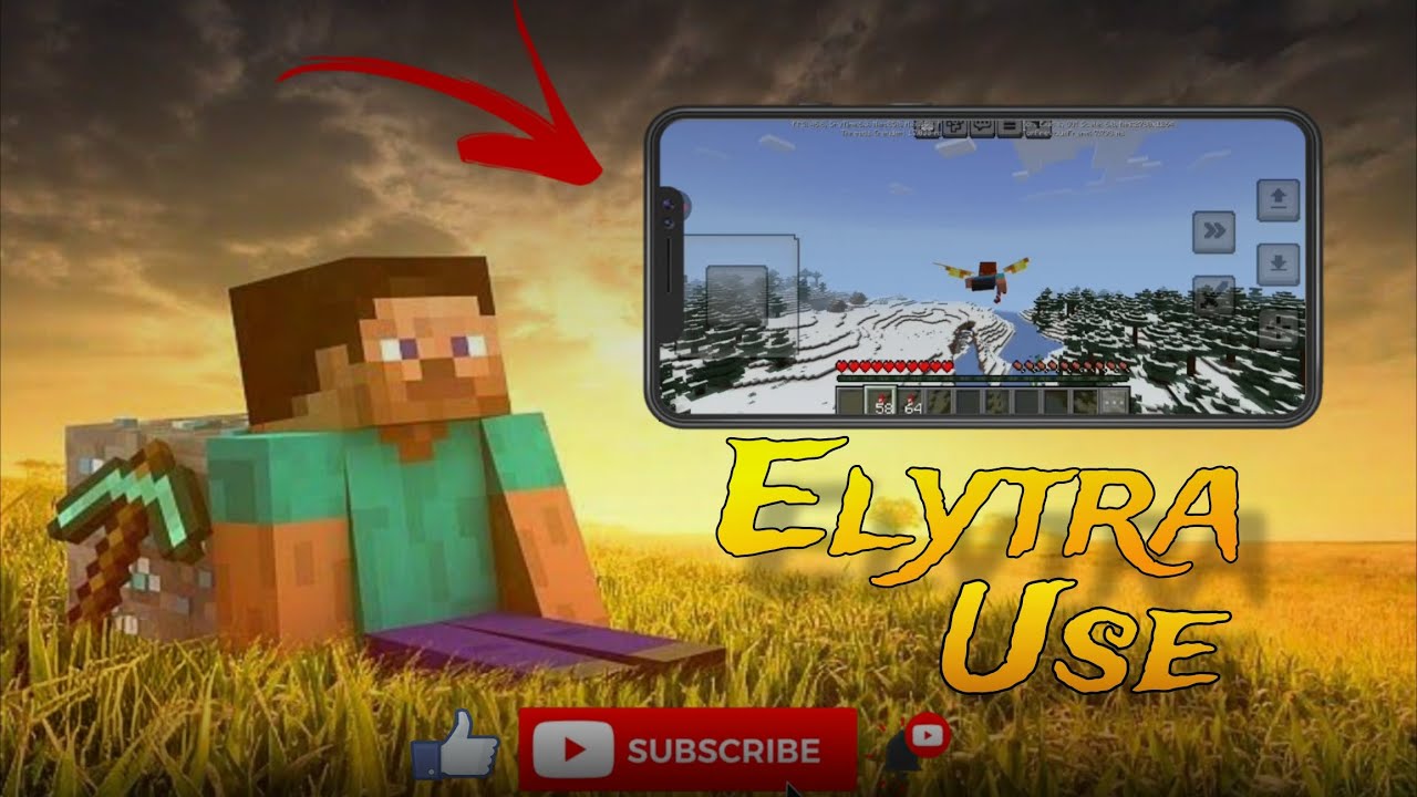 How to Elytra use in Minecraft - YouTube