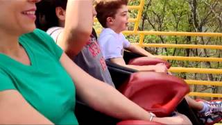 Front row on Apollos Chariot, Busch Gardens, VA