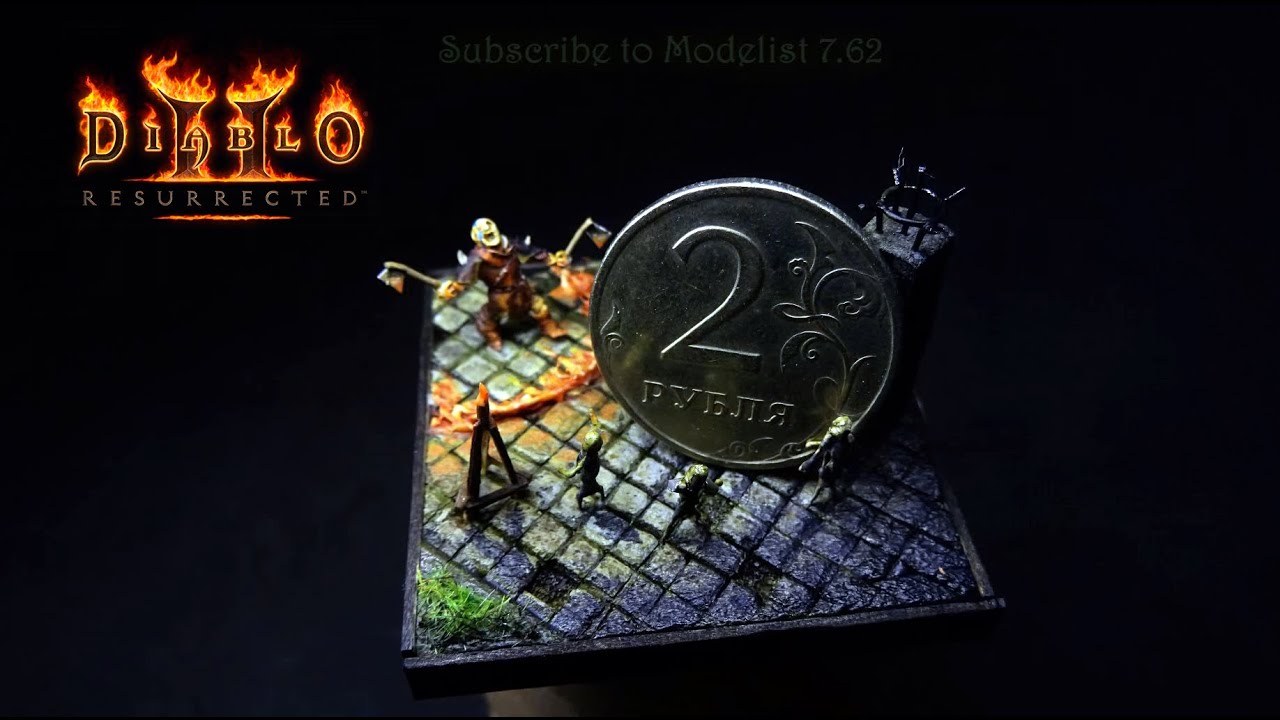 Самая маленькая диорама - DIABLO 2