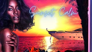 ?Tranquil Sunset Calm Ocean Wave Sounds ASMR For Relaxing  Sleep Anxiety and Focus 3Hours 1080