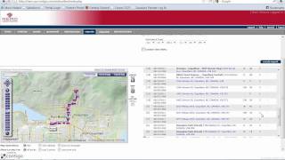 GPS Fleet Tracker Route Log Report with Nero Global Tracking