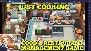 JUST COOKING - FOOD & RESTAURANT MANAGEMENT GAME BY MOBIRIX ANDROID screenshot 5