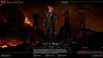 Neverwinter Online Beta: Character Creation