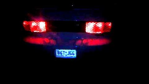 Sequential lights on a Trans am