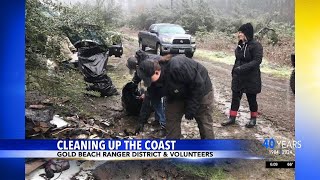 Gold Beach Ranger District cleans up coast