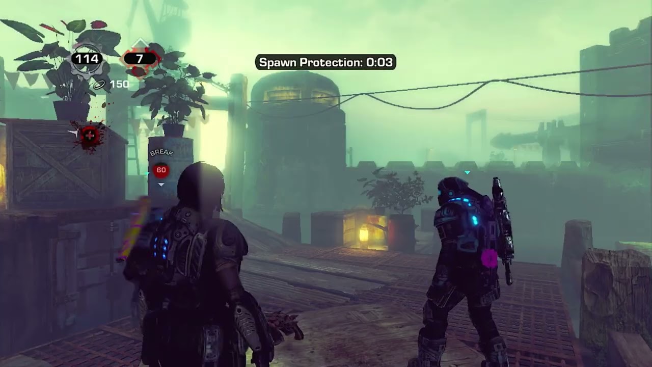 HAD TO LOCK IN ON ARTILLERY - Gears Of War 3