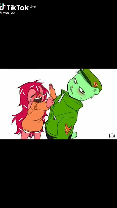 flippy x flaky part 2 (end) 💚❤💕💖/htf/#flippyxflaky#happytreefriends#flaky#flippy