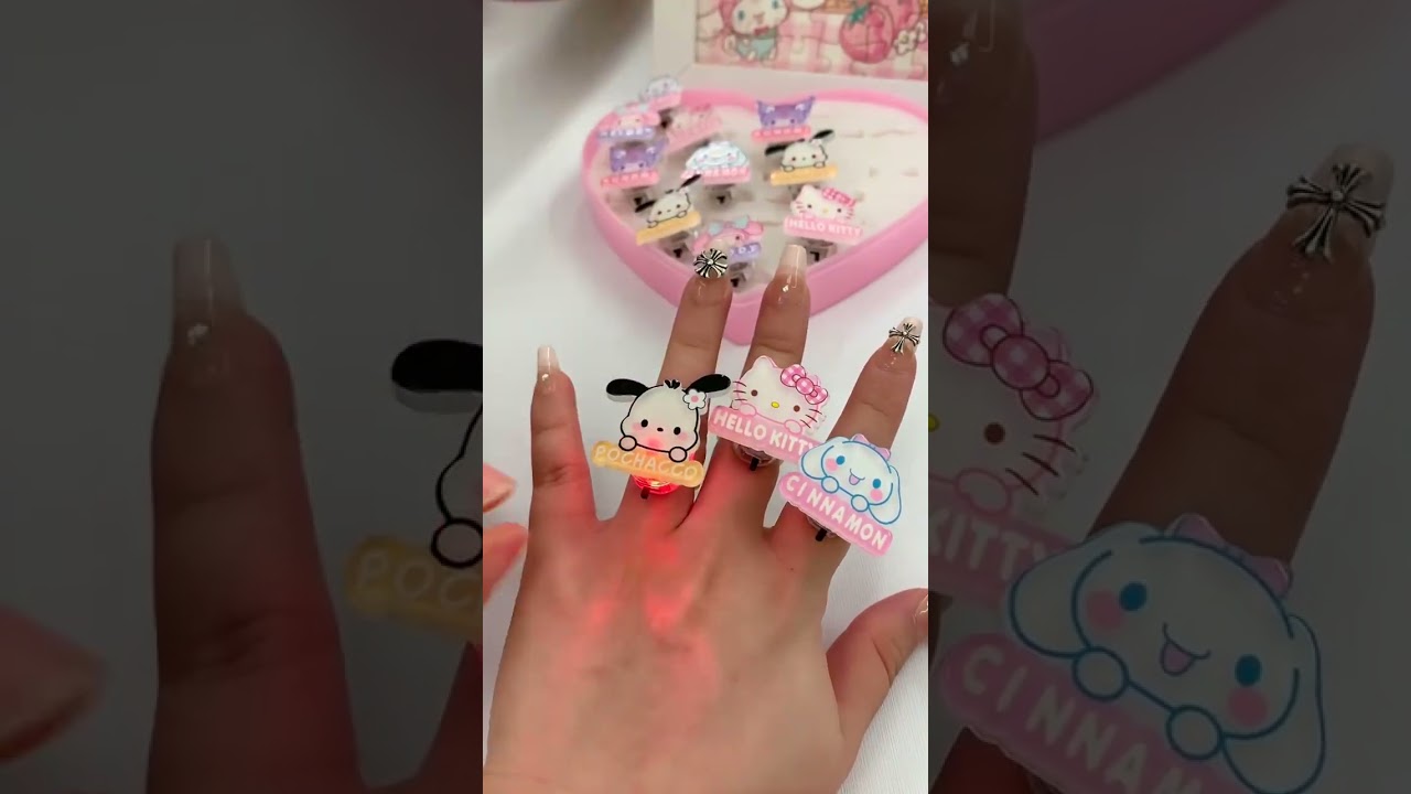 OMG, I Must Get My Hands on This Adorable Sanrio Ring! 🎀