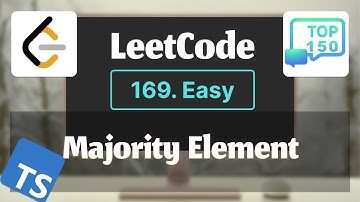 Найди Элемент Большинства в Массиве за O(n)! Leetcode  - Top 150 interview. (169. Majority Element)