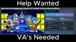 Auditions Needed For MATHF
