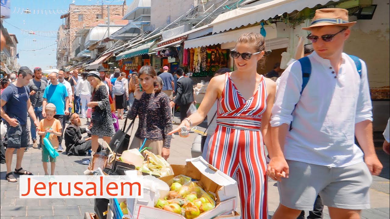 JERUSALEM TODAY. Mahane Yehuda Market. Walking Tour