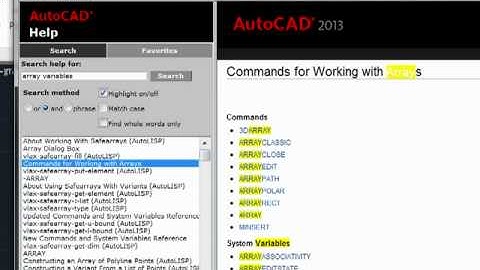 Associative Arrays: System Variables and Commands