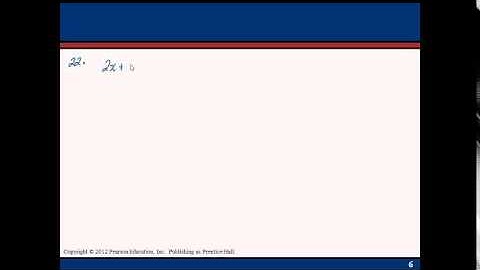Solving Equations Using Addition and Multiplication Properties: MAT 032 Chap 8.4 Notes Video