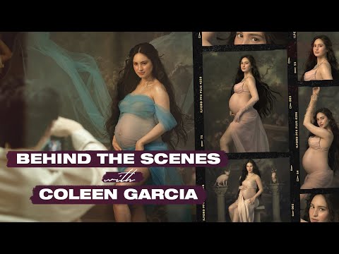 BEHIND THE SCENES with COLEEN GARCIA | Rococo-Inspired Maternity Shoot | BJ Pascual