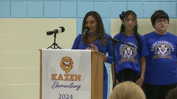 Kazen Elementary Blue Ribbon Celebration