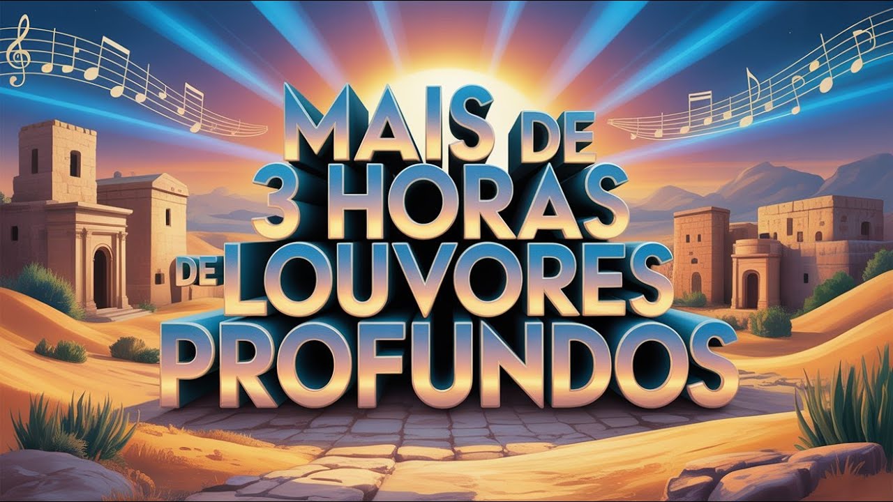 Mais de 3 Horas de Louvores Profundos - Lançamentos Gospel 2025 | Hinos que que Renovam a Fé