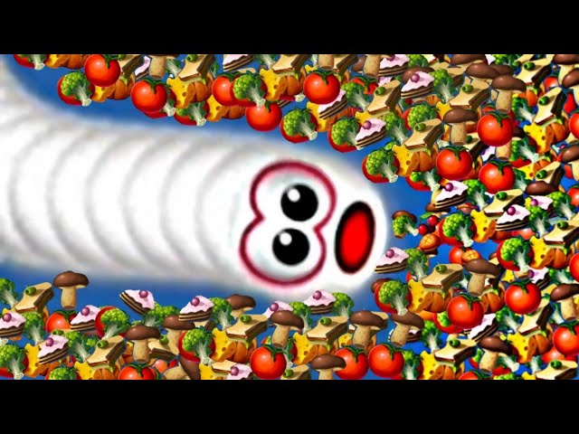 Wormszone.Io #1//Rắn Ăn Hoa Quả Siêu To Khổng Lồ - Youtube