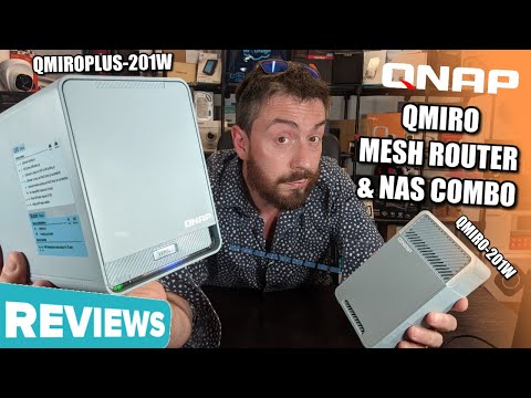 QNAP QMiroPlus-201W Mesh Router NAS Combo Hardware Review