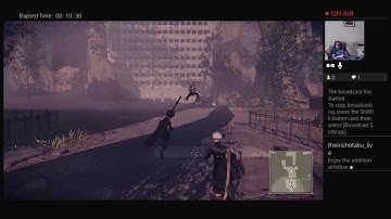 GamEir - NieR:  Automata - Playing with a camera
