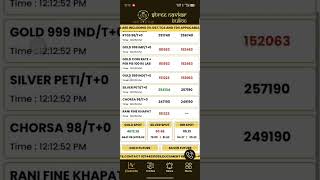 “🔴 Live Gold &amp; Silver Rate  "SNB" Shree navkar Bullion”11May2026 #gold #bullion #investment #24kgold