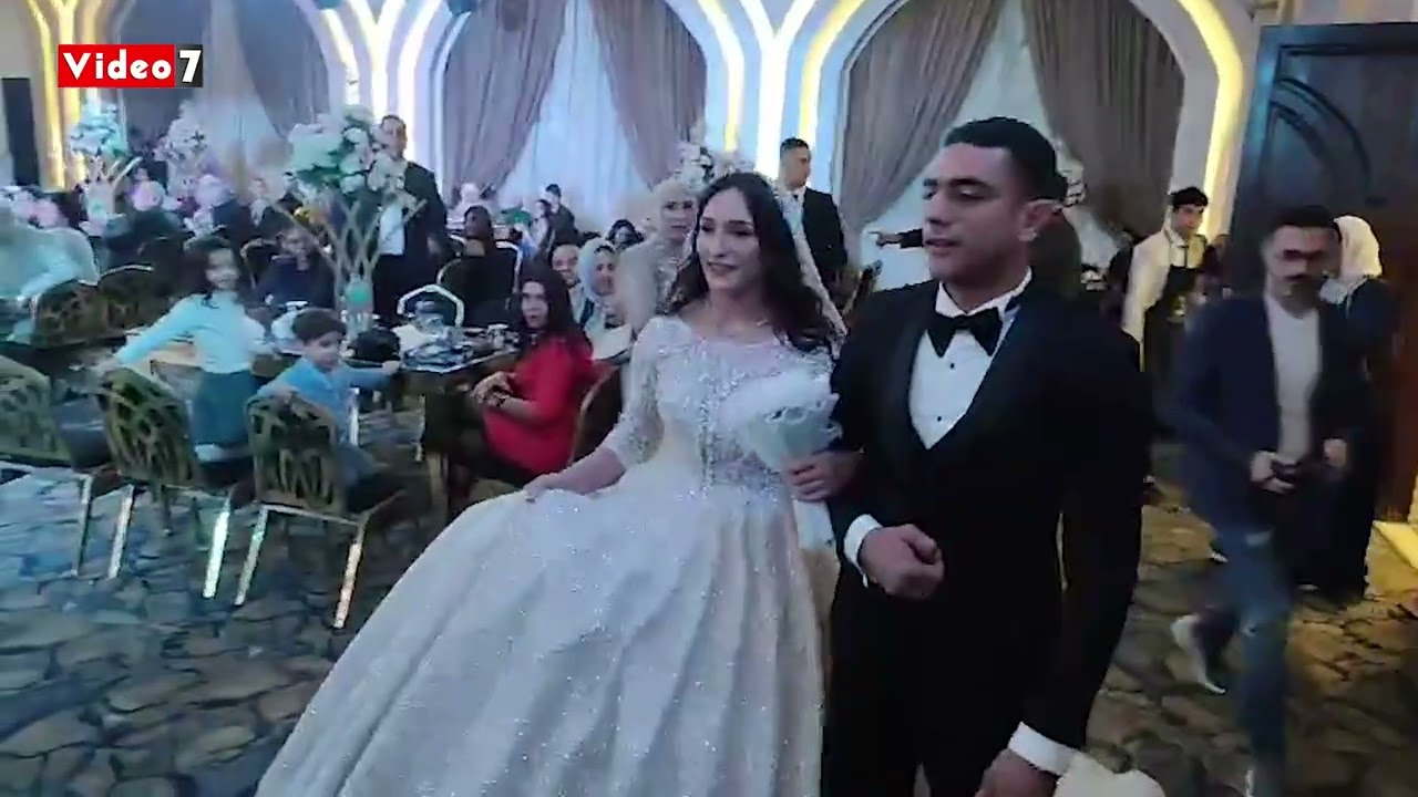 حفل زفاف سمر حمزة لاعبة منتخب مصر للمصارعة في الإسكندرية بحضور رئيس الاتحاد الأفريقي