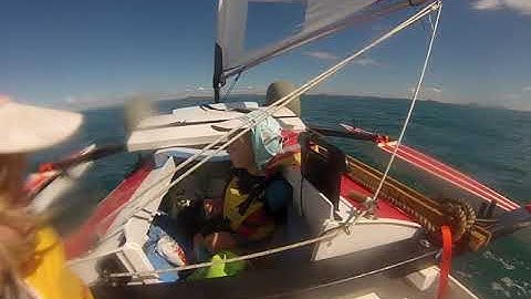 Sailing Rowcruiser - 5 knots