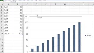 Excel: How to Make a Simple Bar Graph