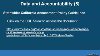 New Administrator’s Orientation 2023 – Data
