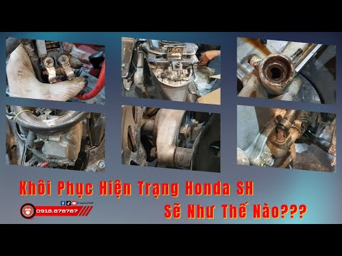 Khôi Phục Hiện Trạng Honda SH Sẽ Như Thế Nào???